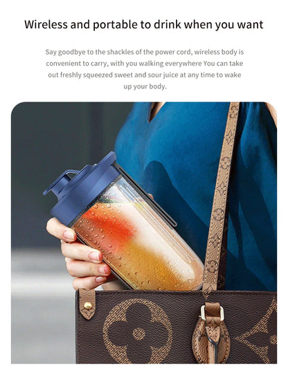 New Portable USB Fresh Fruit Juice Blender Mini Mixer