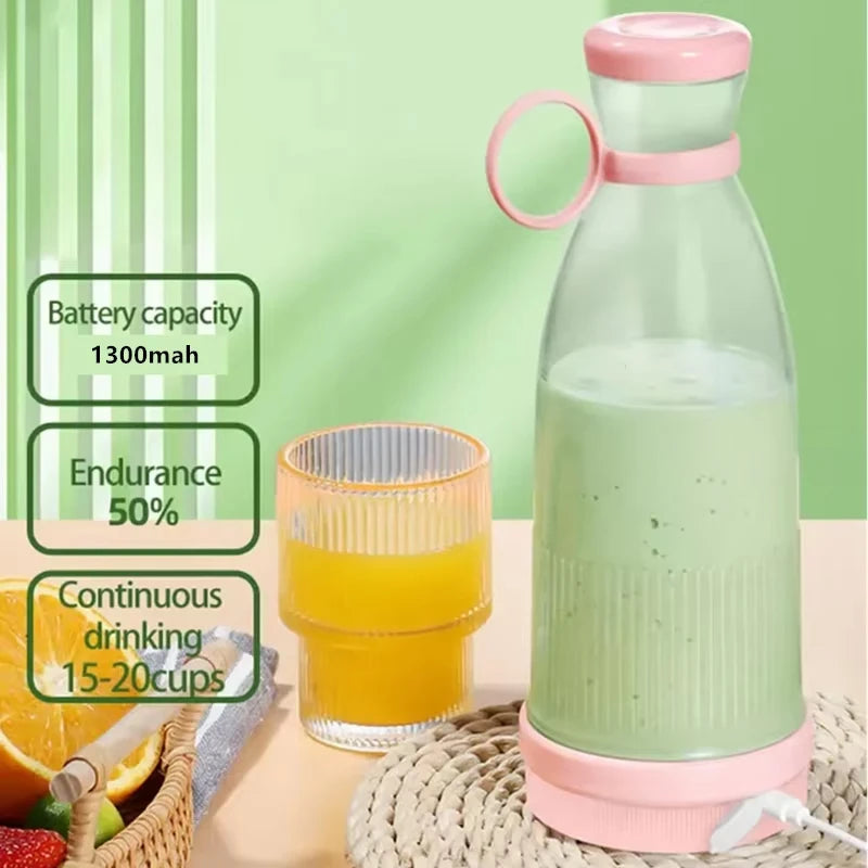 Electric Juicer Cup 6 Blades Blender Milkshake Machine