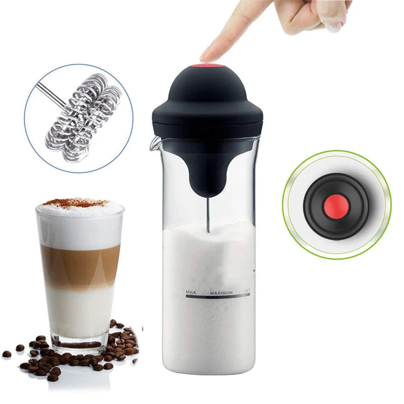 Mixing Head Coffee Stirrer 400ml Household Milk Frother