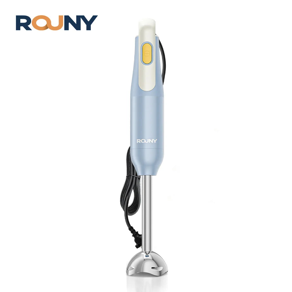 Hand Blender with Stainless Steel Blades for Kitchen Food Mixing