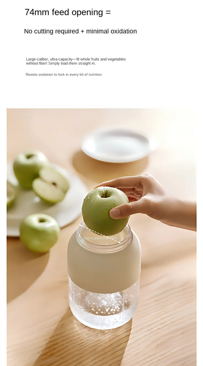 Portable Digital Display Fruit Juicer Blender Ice Blender