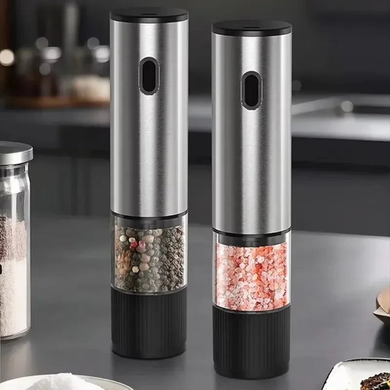 Christmas Stocking Stuffers 1pc/2pcs Electric Salt Pepper Grinder