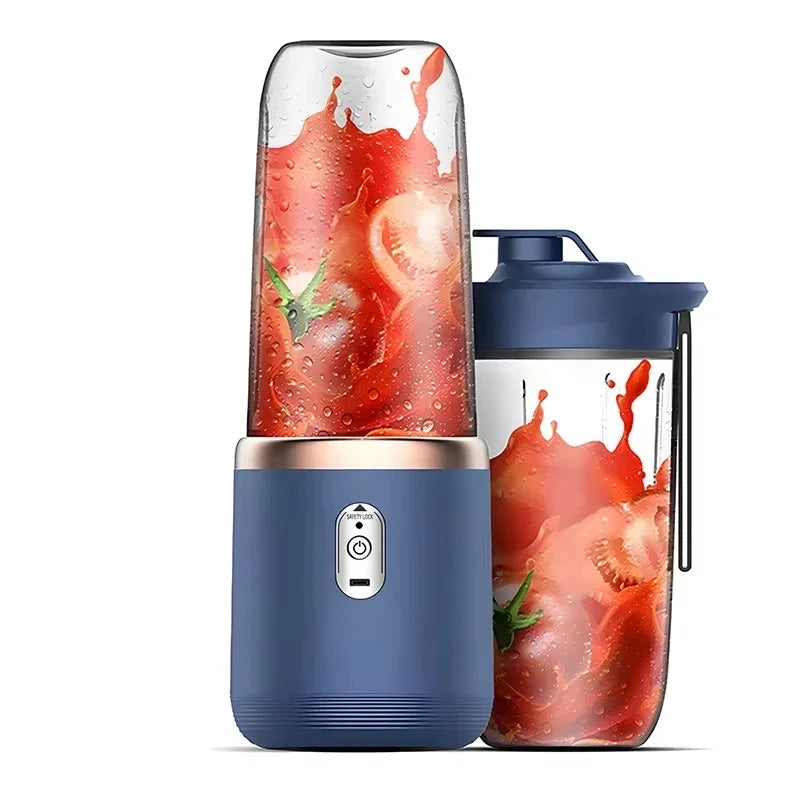 Portable Handheld USB Mini Juicer Cup With Single Or Double Cups