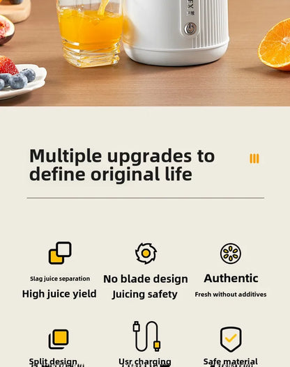 Large-Diameter Orange Juicer Juice And Pulp Separator