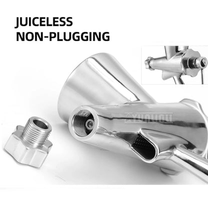 Stainless Steel Manual Juicer Orange Ginger Hand Pressed Blender Celery Wheat Seedling Juicer