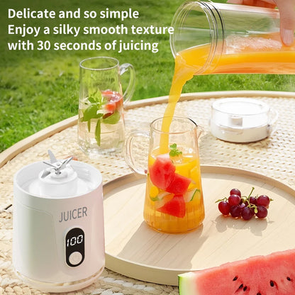 Portable Blender Cup, Electric USB Juicer Blender