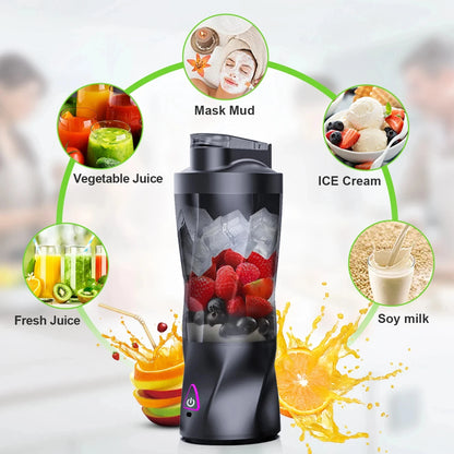 Electric Portable Juicer Fresh Fruit Mixer Multifunctional USB