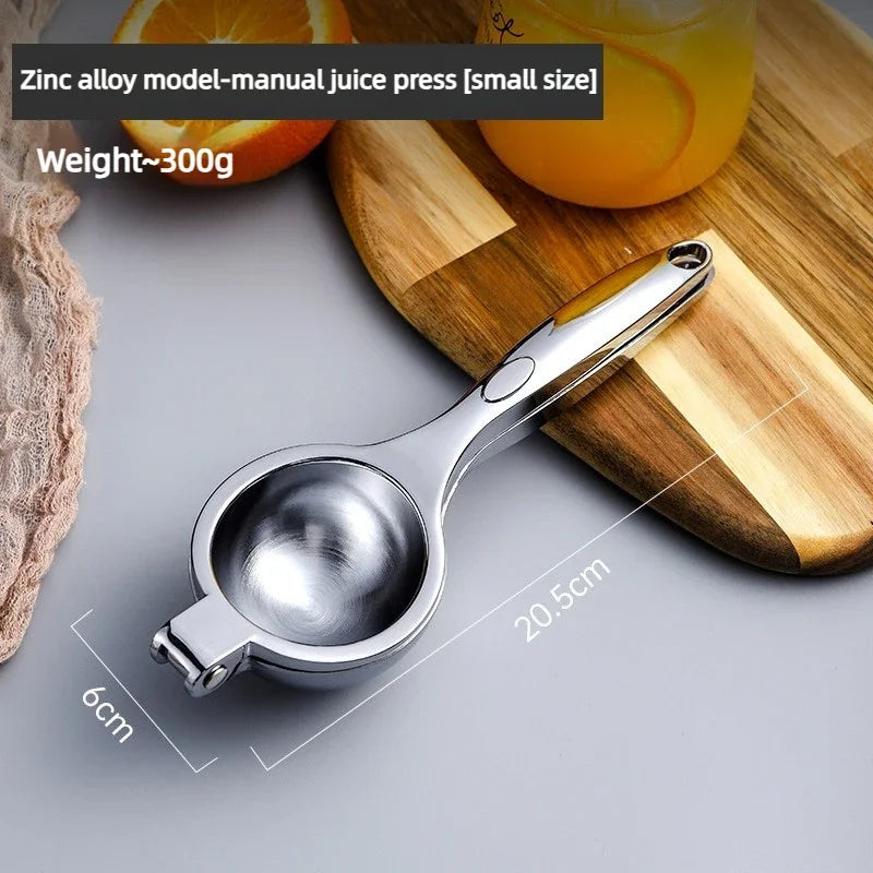 Manual Lemon Squeezer Zinc Alloy Citrus Press Heavy Duty