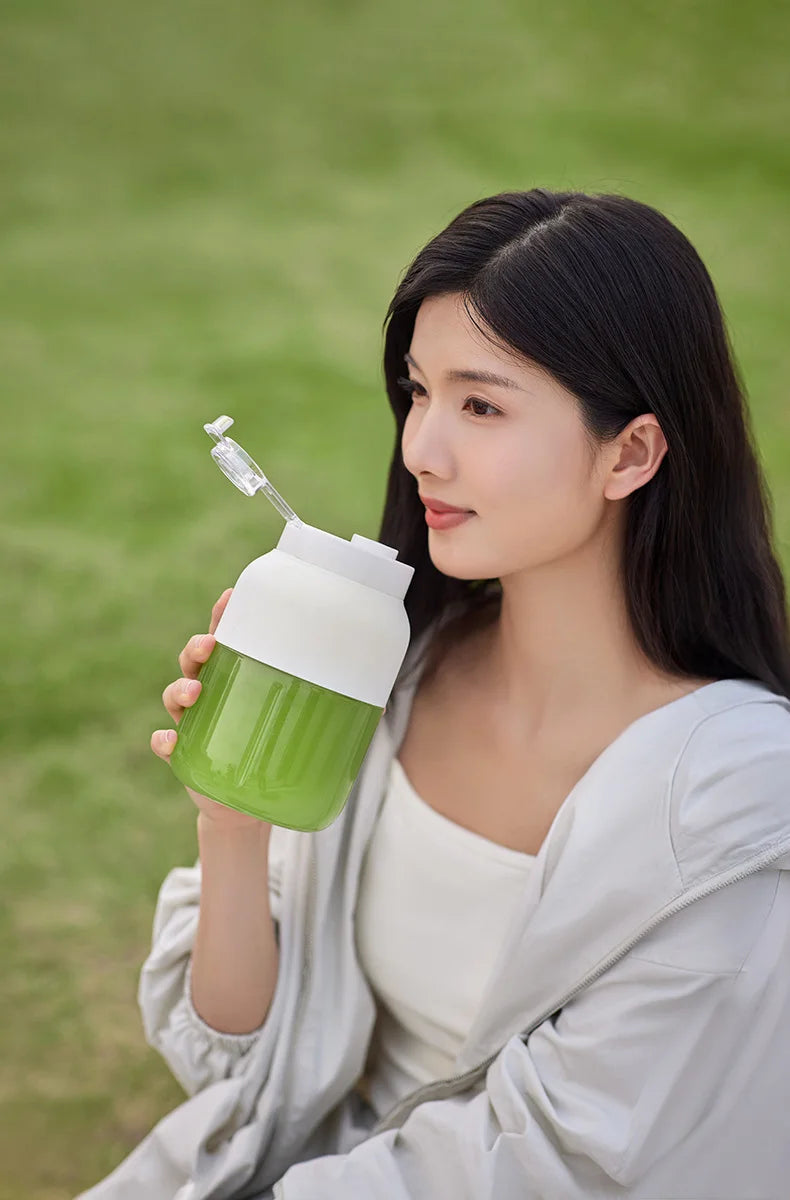 Portable Digital Display Fruit Juicer Blender Ice Blender