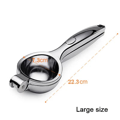 Manual Lemon Squeezer Zinc Alloy Steel Orange Squeezer