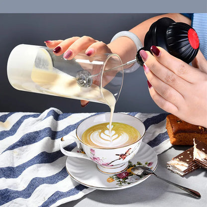 Mixing Head Coffee Stirrer 400ml Household Milk Frother