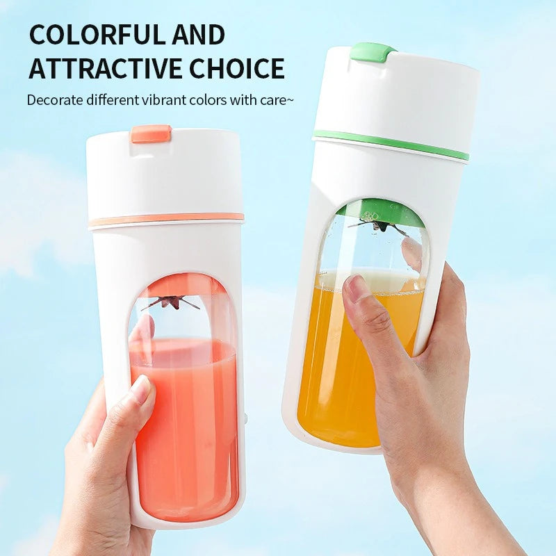 Electric Juicer Cup Portable Hand Shake Wireless Juice Blender