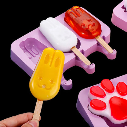 Silicone World DIY Ice Cream Silicone Molds Handheld