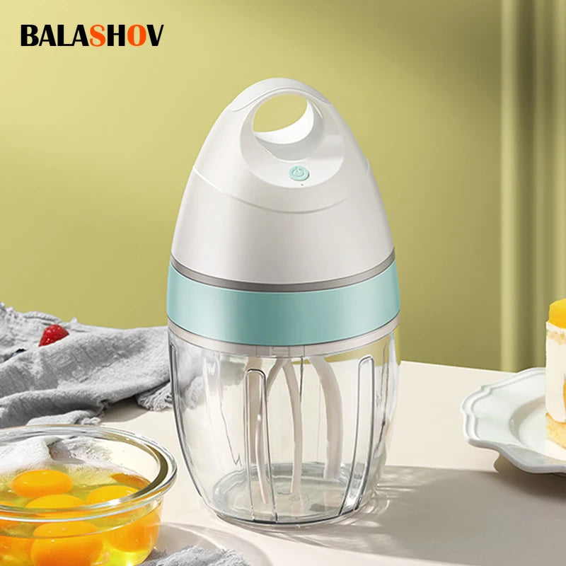 Household Automatic Whisk Electric Milk Frother Whipped Cream