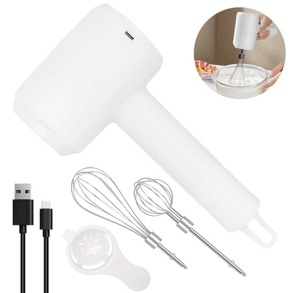 Electric Blenders Wireless Handheld 3-Speeds Electric Mixer Egg