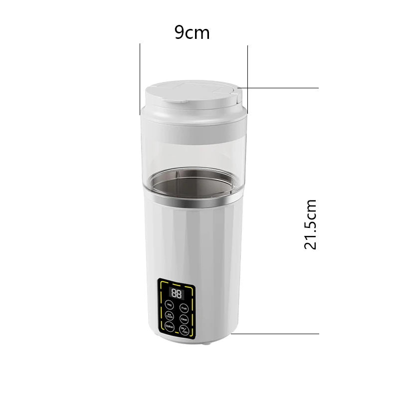USB charging handheld juicer digital blender