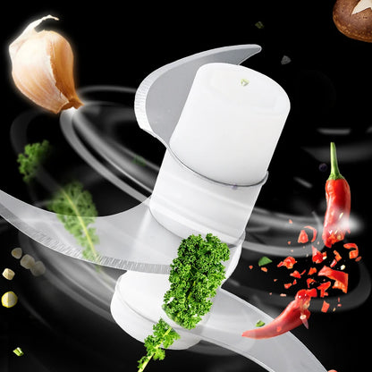 Electric Kitchen Food Chopper Mini Garlic Masher crusher