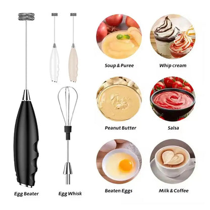 Mi Milk Frother Handheld Foam Maker For Latte Mini Whisk Coffee