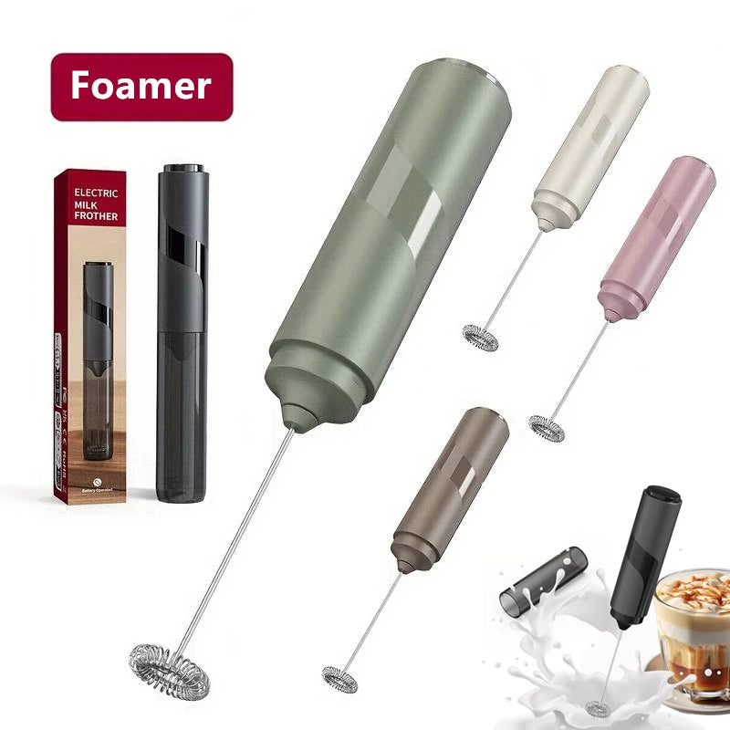 Wireless Milk Foamer Coffee Whisk Mixer Electric Blender