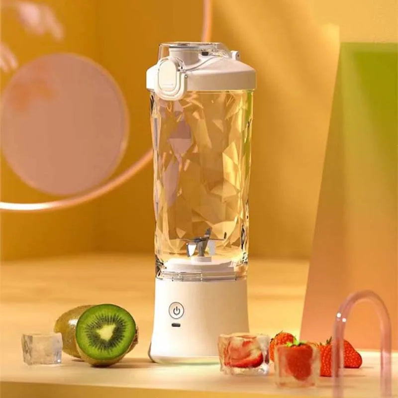 Water Bottle Powder Fruit Shaker Bottle Ice Usb Juicer Cup