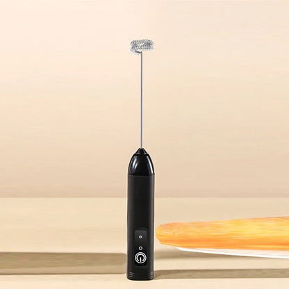 Wireless Electric Milk Frother Handheld Egg Beater