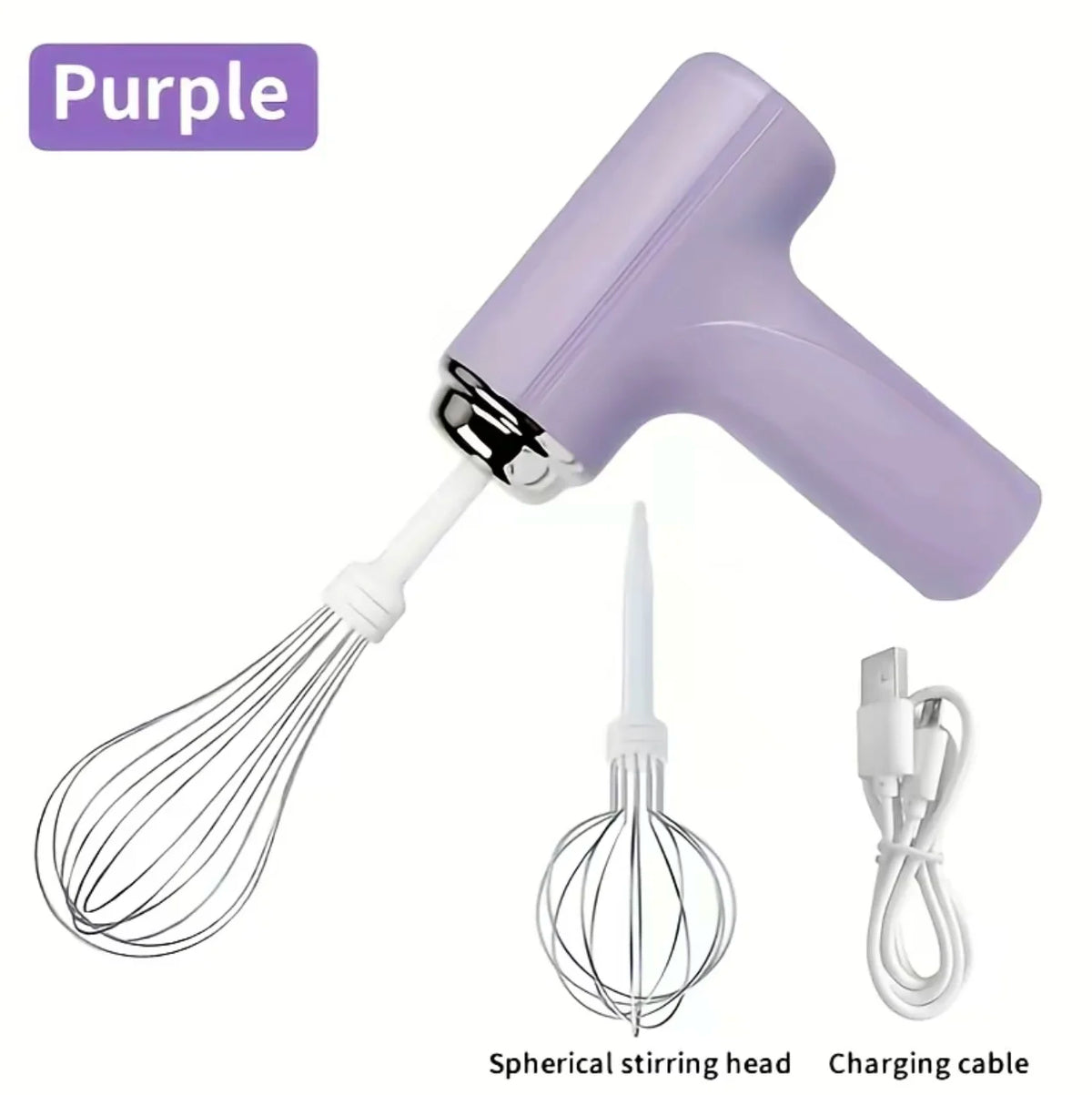 Electric Egg Beater Wireless Electric Food Mixer