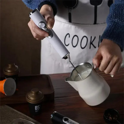High Quality Electric Milk Frother Foam Maker Handheld