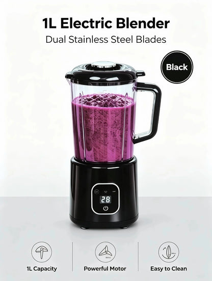 Juicer Smoothie Maker LED Display Easy Clean Countertop Blender for Baby