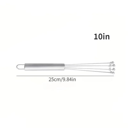 Stainless Steel Ball Whisk Set Manual Mixer