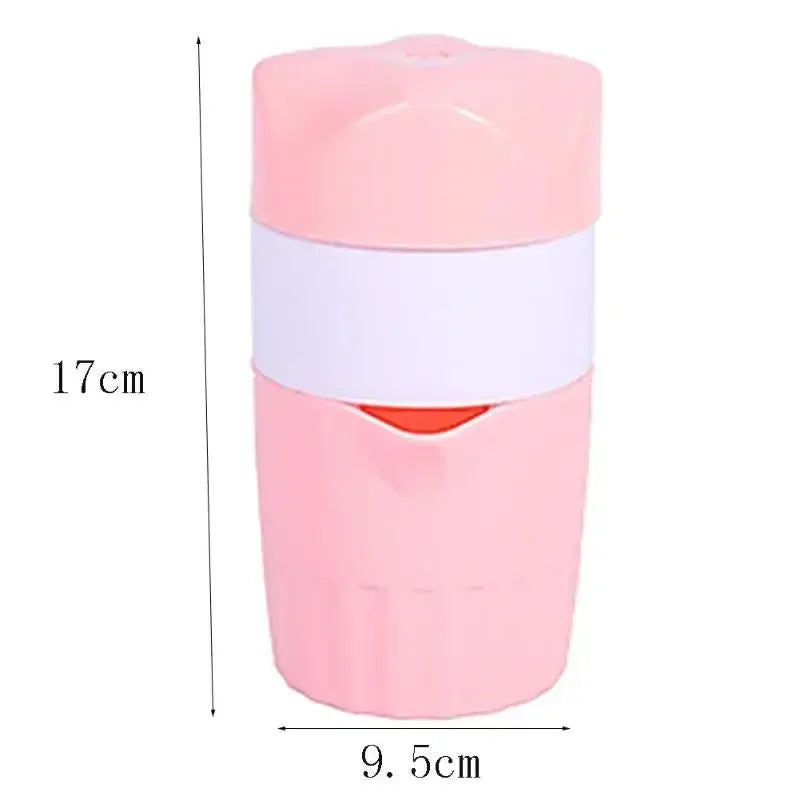 Juice Cup Portable Manual Citrus Juicer for Orange Lemon Fruit Squeezer Child