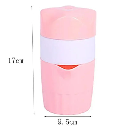 Juice Cup Portable Manual Citrus Juicer for Orange Lemon Fruit Squeezer Child