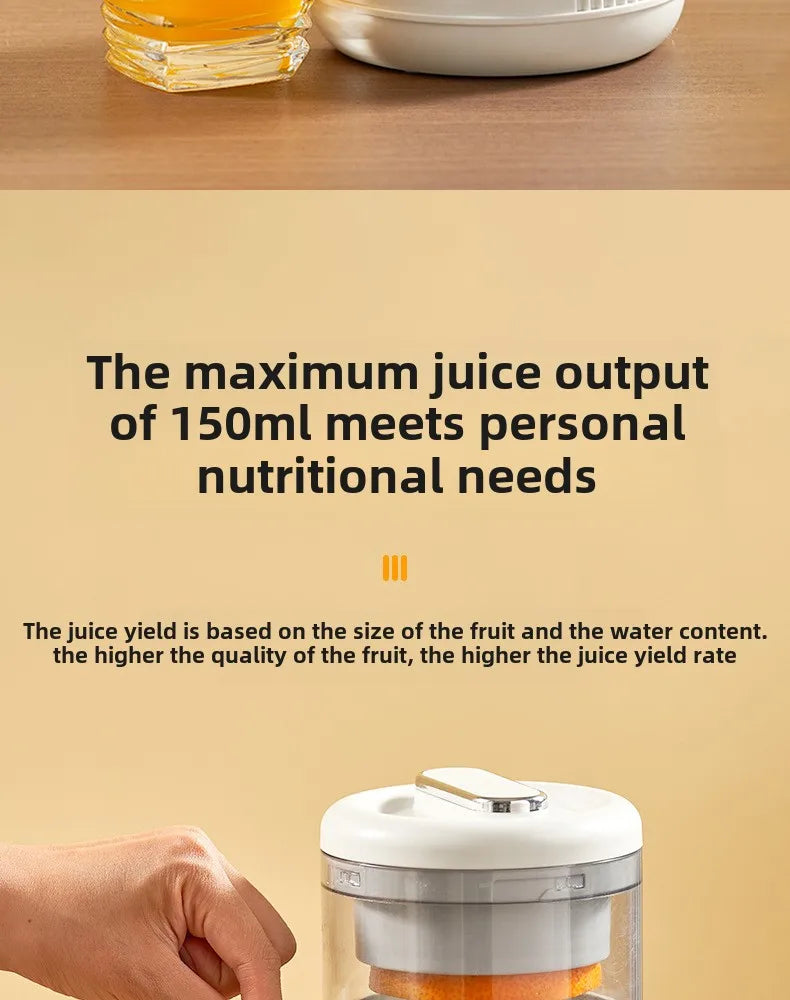 Large-Diameter Orange Juicer Juice And Pulp Separator