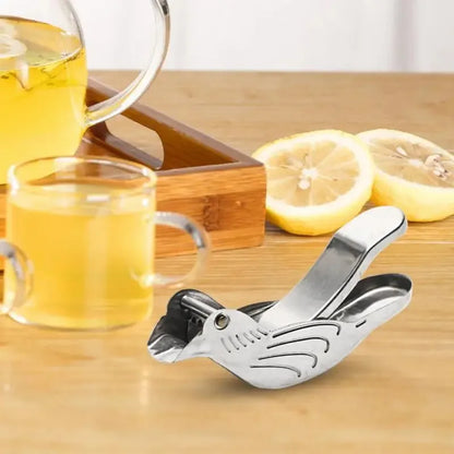 Bird shaped lemon juicer stainless steel 304