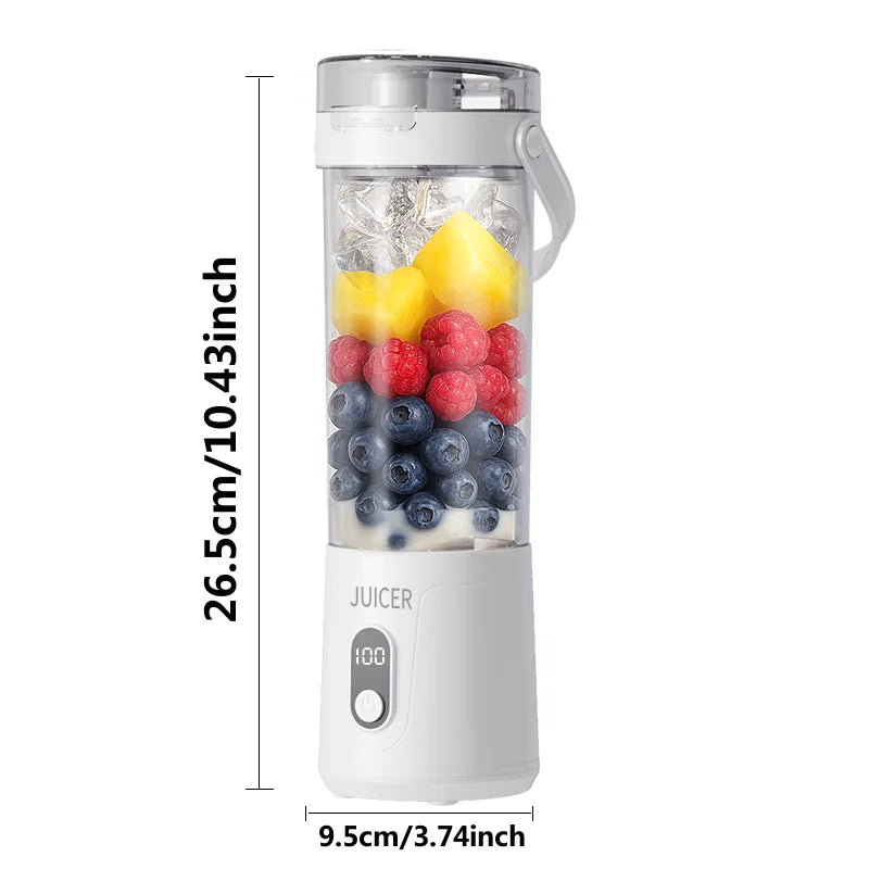 Portable Blender Cup, Electric USB Juicer Blender