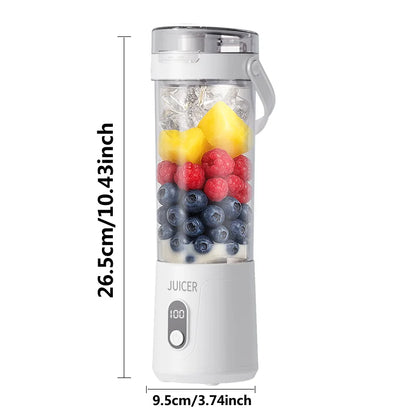 Portable Blender Cup, Electric USB Juicer Blender