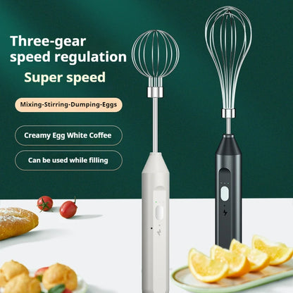 Automatic Wireless Rechargeable Whisk Household Multifunctional
