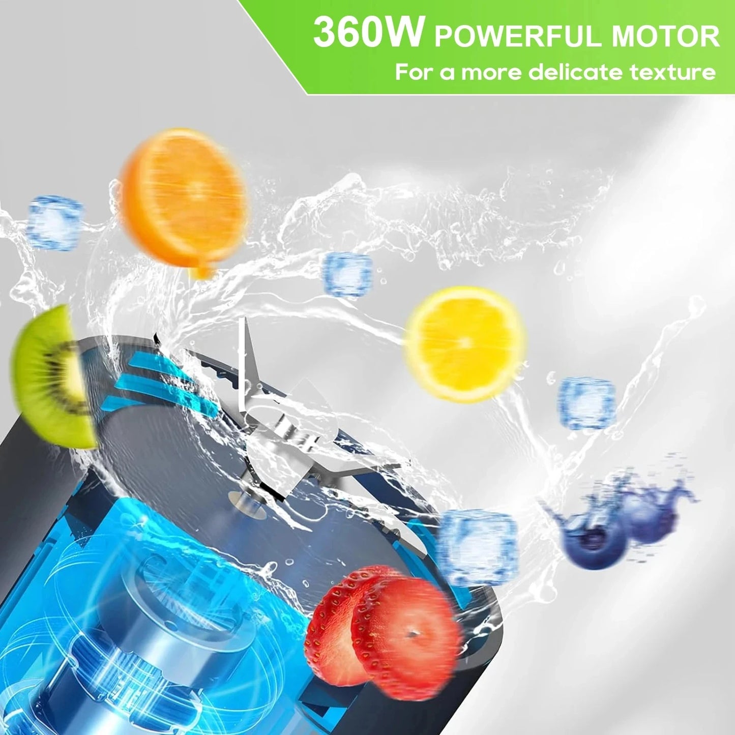 Electric Portable Juicer Fresh Fruit Mixer Multifunctional USB