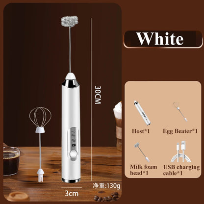 High Quality Wireless Electric Milk Frother Whisk Egg Beater