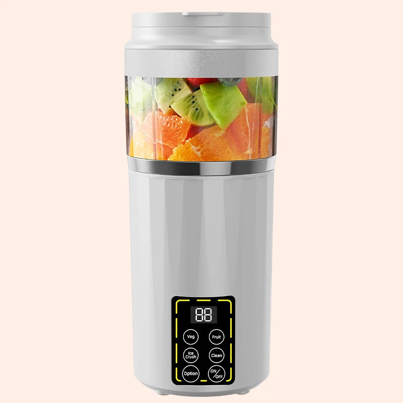 USB charging handheld juicer digital blender