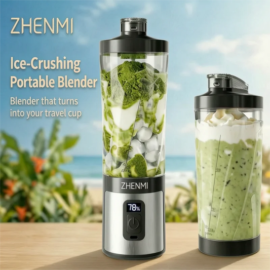 ZHENMI Personal Portable Blender with Digital