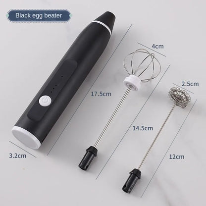 Handheld Electric Egg Beater, Milk Cream Coffee Blender