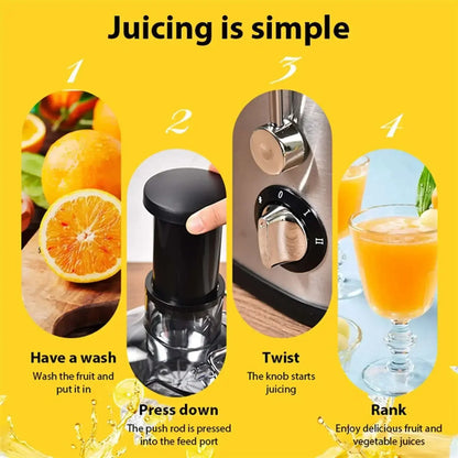 1.5L Stainless Steel Fruit Vegetable Centrifugal Juicer