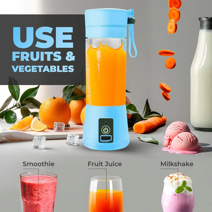 Portable Mini Electric Juicer USB Charging Fruit