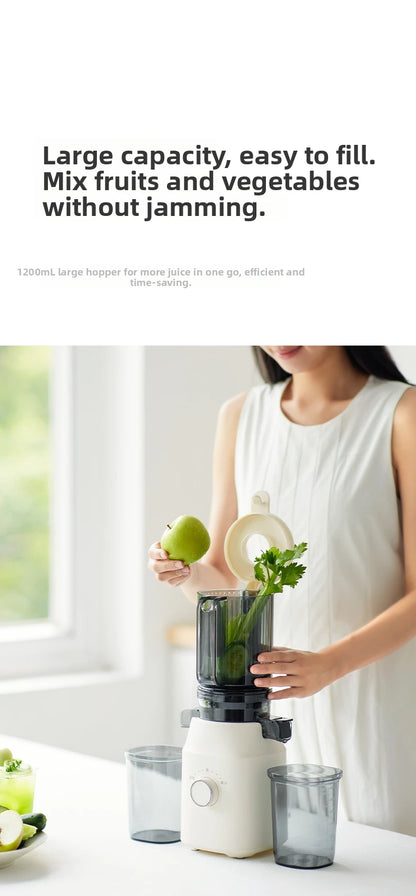 Large-Caliber Juicer Automatic Juicer Low-Speed Slag Juice