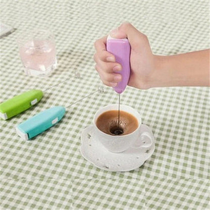 Electric Egg Beater Milk Drink Coffee Whisk Stirrer Mini Milk Frother