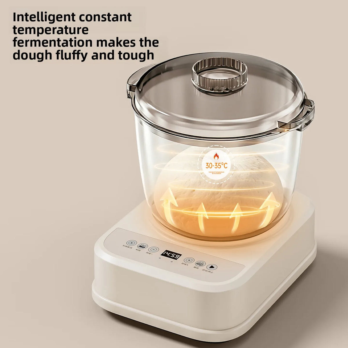 2026 7L Automatic Dough Mixer One Touch Proofing