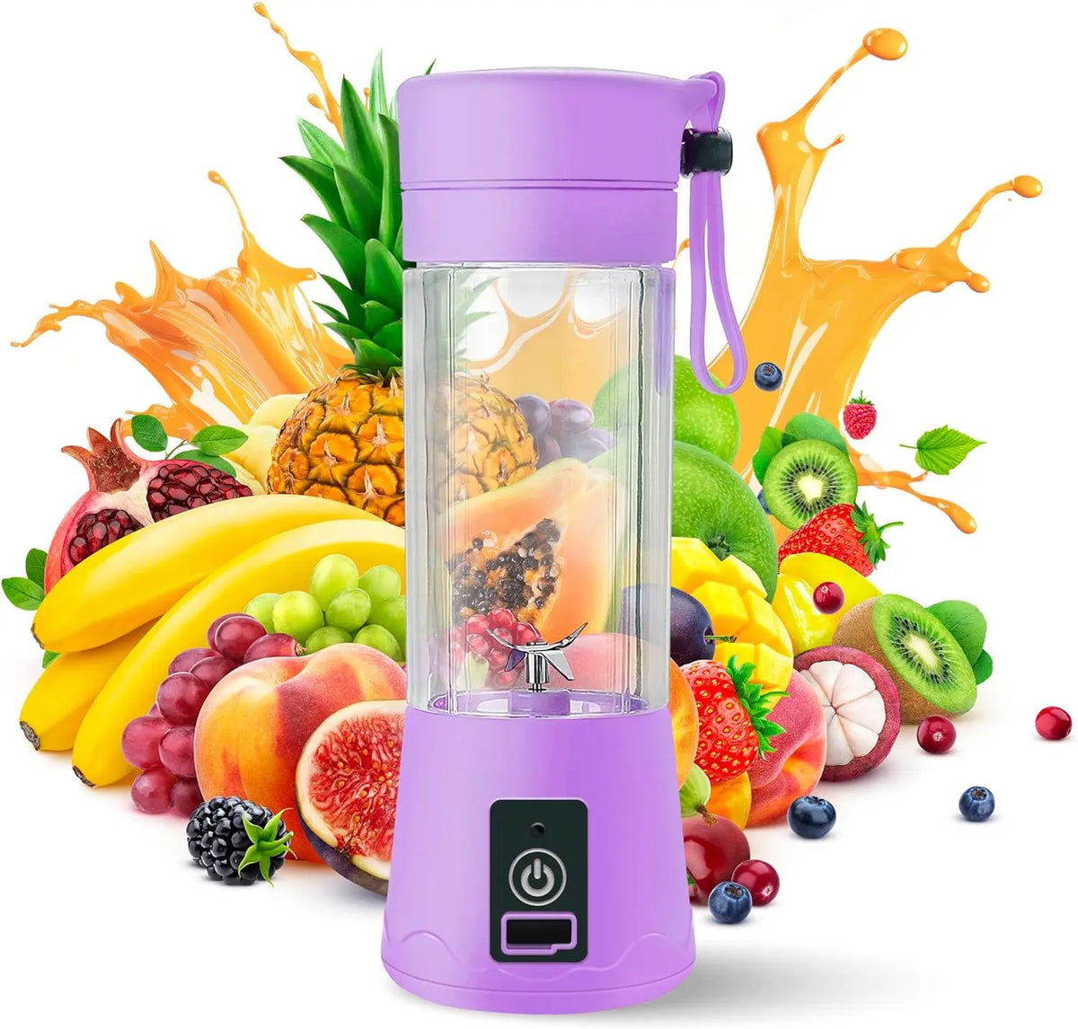 Portable Mini Electric Juicer USB Charging Fruit