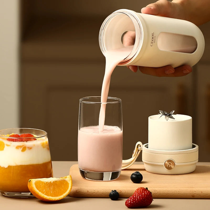 Portable Blender Electric Juicer Machine Mini Juice Maker