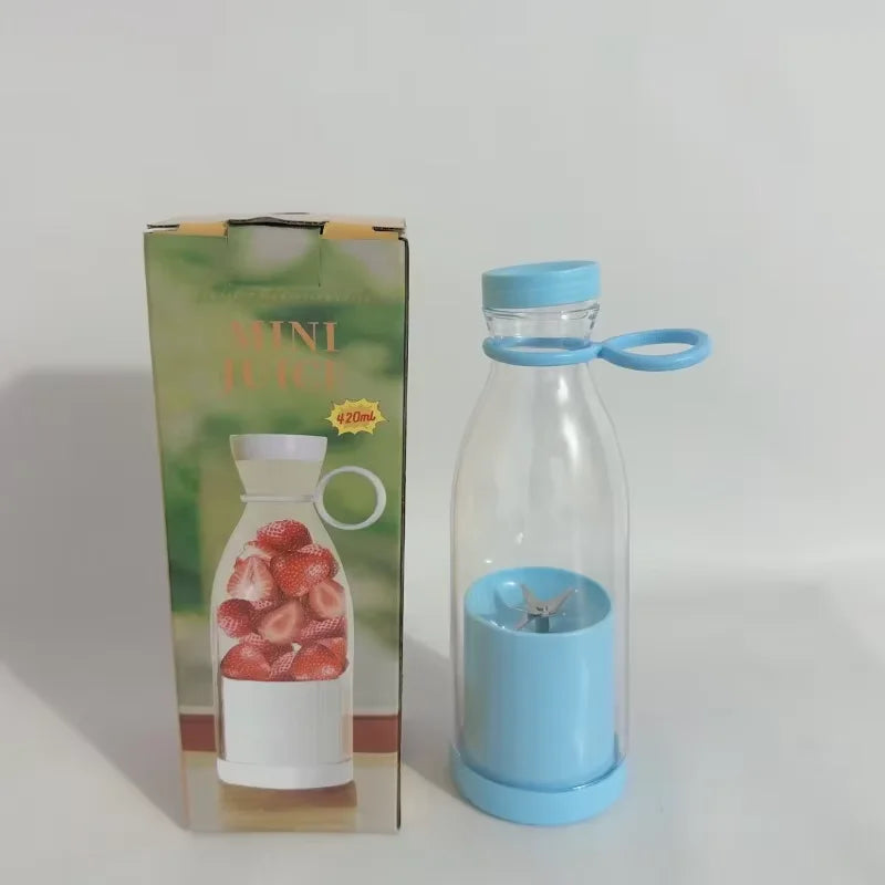 420ml Electric Juicer Mini Wine Bottle Blender Fruit Mixers
