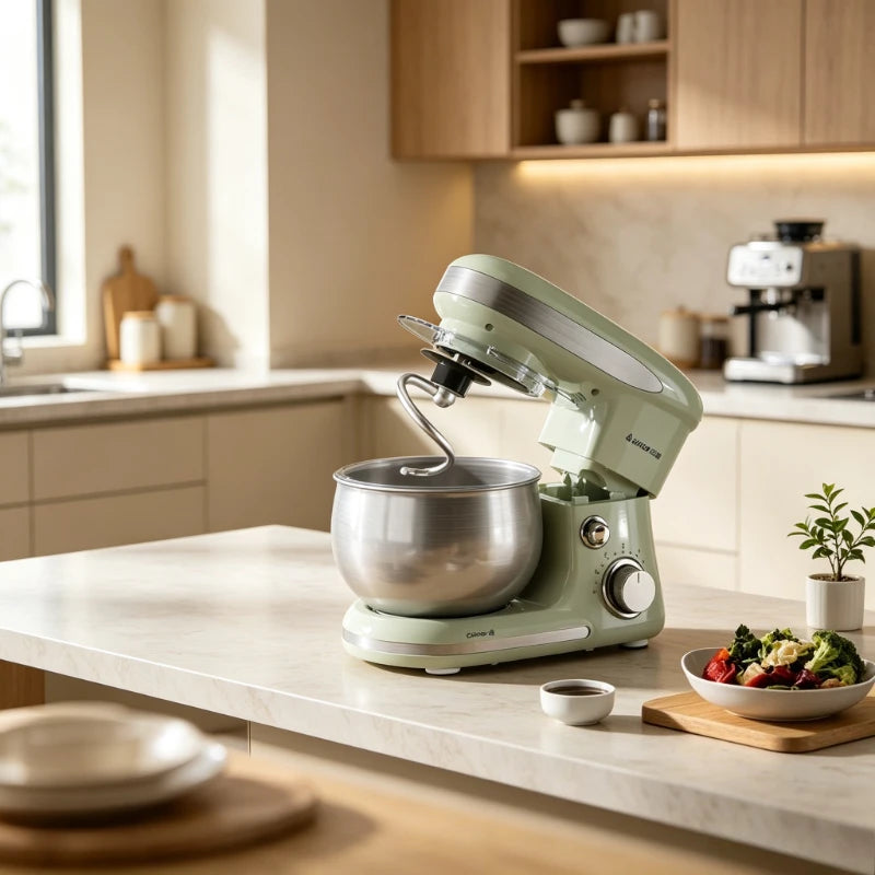 Stand Mixer 3L 1600W 6 Speed Kitchen Mixer with Dough Hook Beater